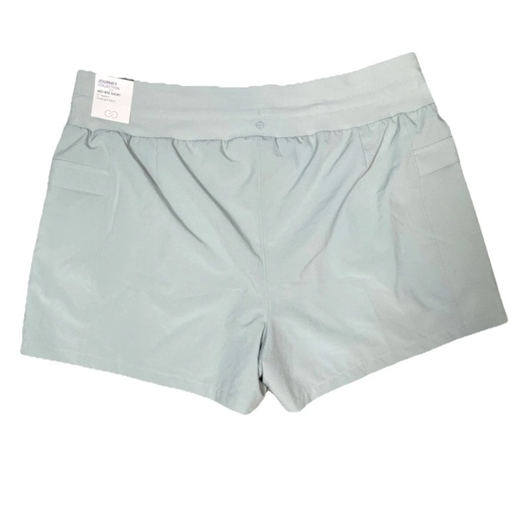 Calia by carrie underwood Journey Midrise Short Size XL 4”inseam In Grey Bog - Picture 2 of 4